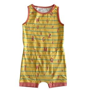 NWT Rags ABC striped romper